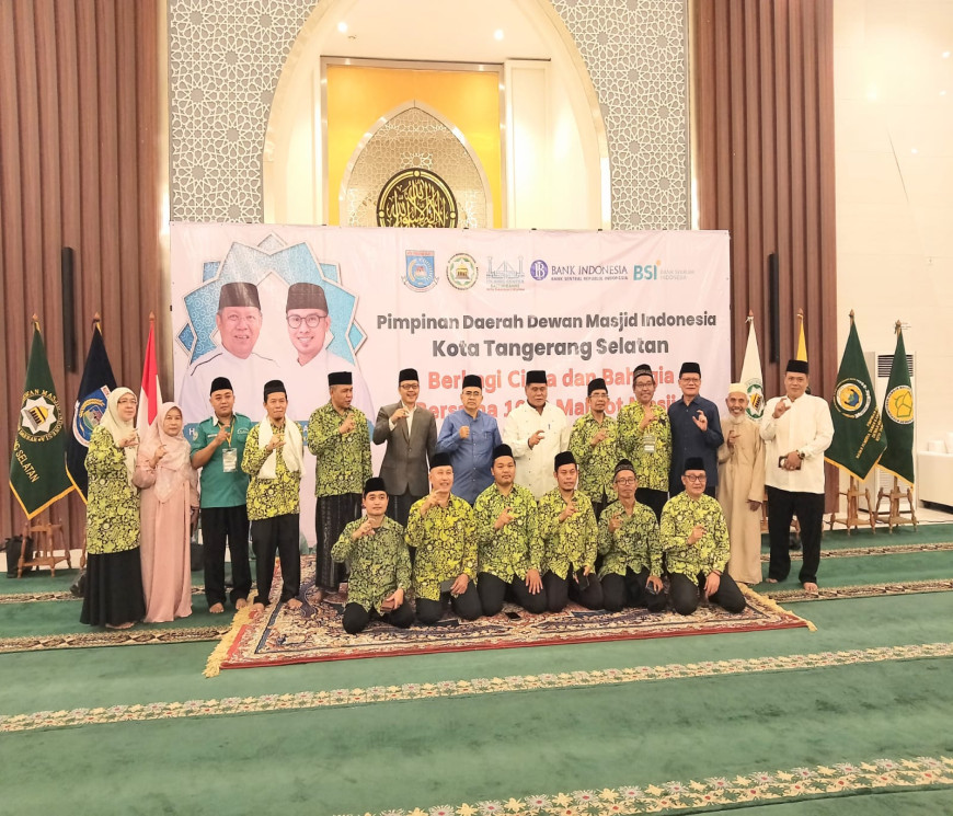 DMI Kota Tangerang Selatan Berbagi Kebahagiaan untuk 1000 Marbot Masjid