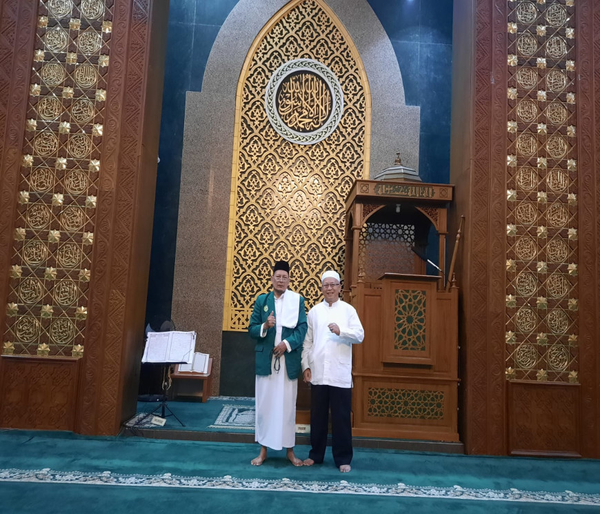 Mensyukuri nikmat sehat dan kesempatan ber Safari Sabtu Subuh (S3) di Islamic Center Indramayu